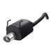 Sportuitlaat Ford Sportuitlaat compatibel met Ford KA II 1.2i 51kW/1.3 TDCi 55kW 2008-2012 120x80mm