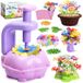 Presse à fleurs jouets - Kit de bricolage filles - Bouquet DIY - Dès 4 ans
