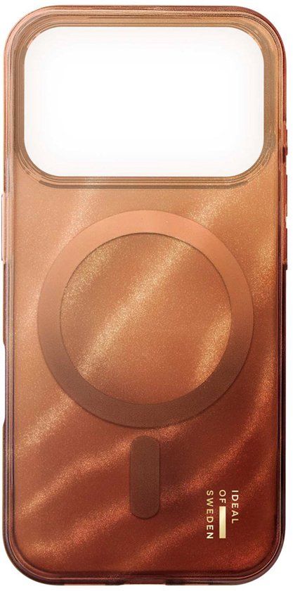 iDeal of Sweden Clear Case MagSafe geschikt voor iPhone 17 Pro Max - Mocha Mousse