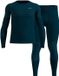 Odlo Fundamentals Performance Warm Lange Mouwen Basislaagset Blauw L Man