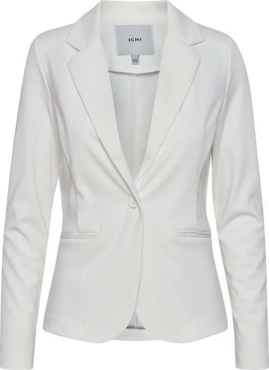ICHI IHKATE BL Blazer Dames - Cloud Dancer - Maat XXL