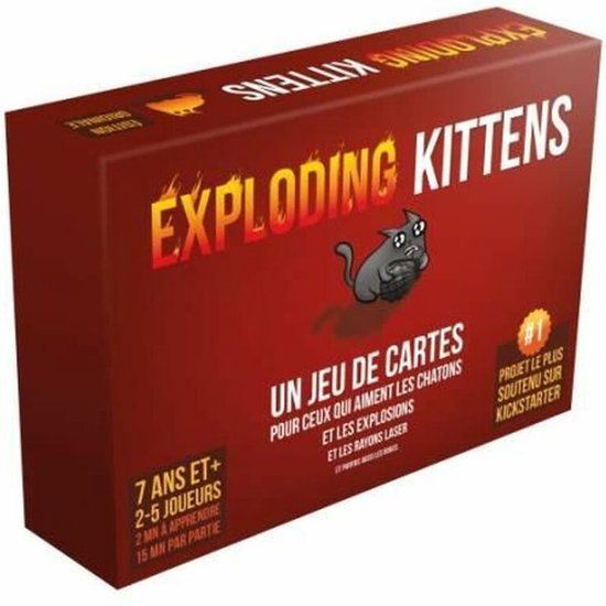 Exploding Kittens Bordspel Asmodee Exploding Kittens (FR)