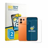 BROTECT - Screenprotector voor Infinix Note 60 Pro (Voor+Camera) - Folie Beschermfolie transparant 2 Stuks