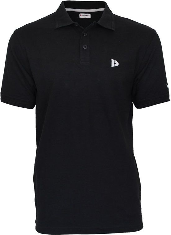 Donnay Poloshirt - Maat XXL - Zwart