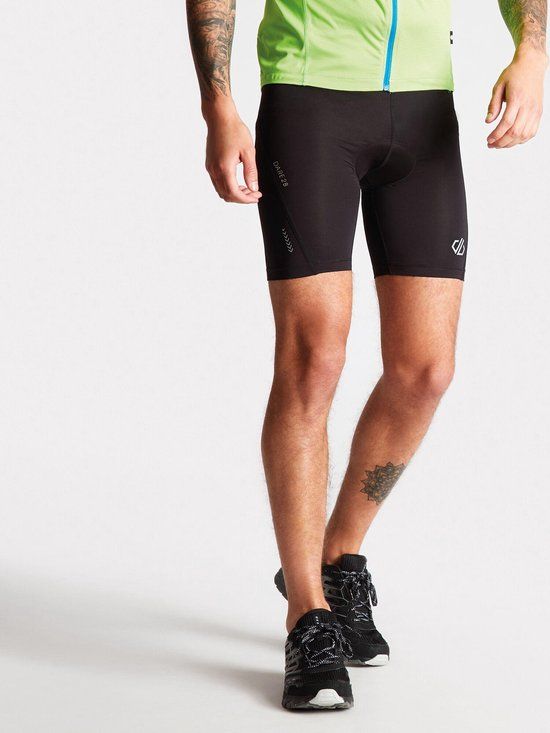 Dare 2b Bold Reflecterende Fietsbroek Heren - Zwart - XXL
