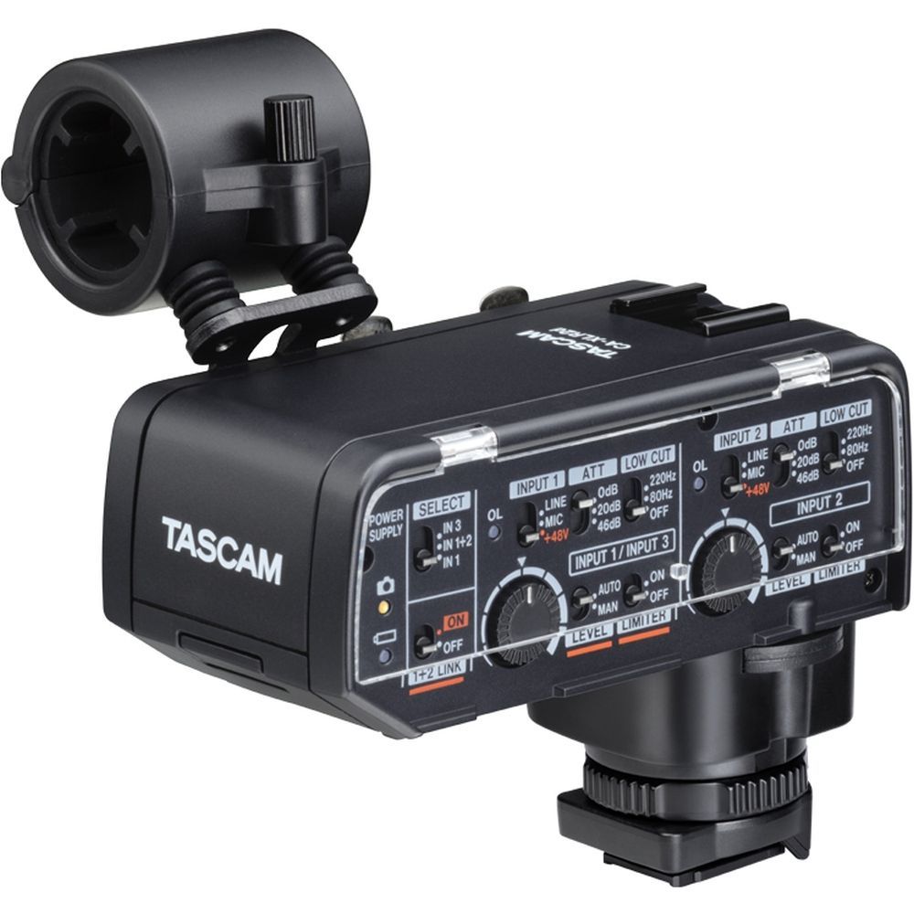 Tascam CA-XLR2d-N XLR microfoon adapter