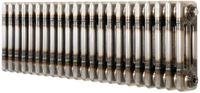MonsterShop Monster Group BV Traditionele radiator - 3-kolom - 300x1010 mm - ruw metaal