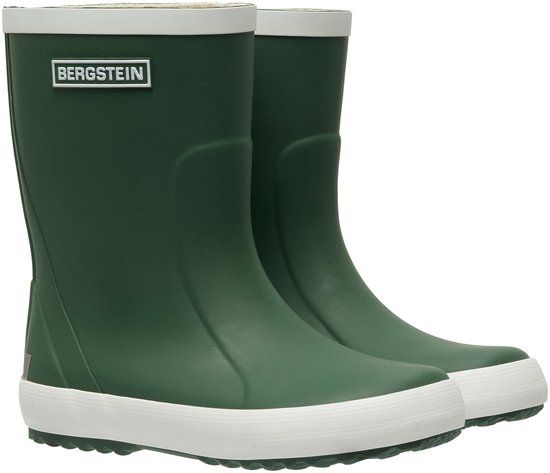 Bergstein Classic Unisex Junior Regenlaarzen - Dark Green