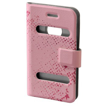 Hama Diary Case roze / iPhone 4/4S