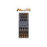 Beta T205MH Harde Inlegbak met 7 Gereedschap - 024240247