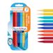 Paper Mate non-stop vulpotloden | 0,7 mm | HB #2 | diverse neonkleurige behuizingen | 10 stuks
