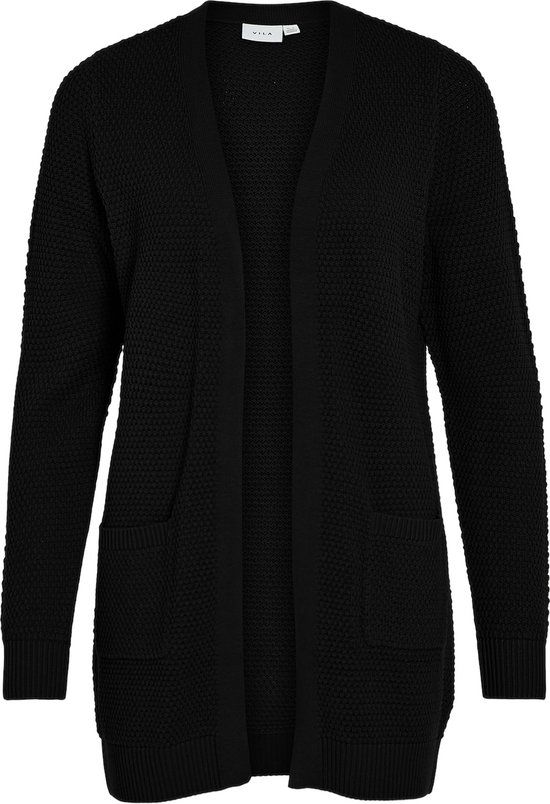 Vila Vidalo L/S Knit Cardigan - Black - Women's XS