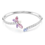 Swarovski x Ariana Grande armband, Verschillende slijpvormen, Libelle, Meerkleurig, Rodium toplaag