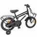 vidaXL Vélo enfant 16 pouces noir