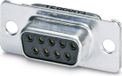 Phoenix Contact VS-09-BU-DSUB-EG 1688803 D-sub female connector 180 ° Aantal polen: 9 Soldeerkelk 10 stuk(s)