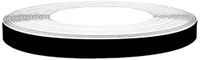 4R Quattroerre.it 10301 Wheel Trim Reflecterende plakstrips voor autovelgen, zwart, 5 mm x 6 m