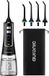 Auronic Waterflosser - Monddouche Elektrisch - 3 Standen - Draadloos en Oplaadbaar - 300 ml - 4 Opzetstukjes - Zwart