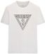 Guess T-shirt Miken CN Zoutwit Katoen Maat M