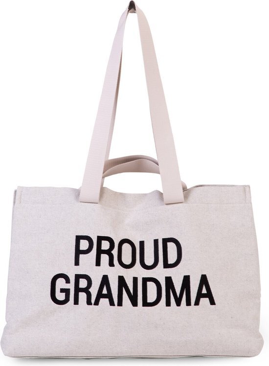 Childhome Grandma Bag - Canvas - Ecru