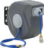vidaXL Automatische luchthaspel 3/8" 12 m