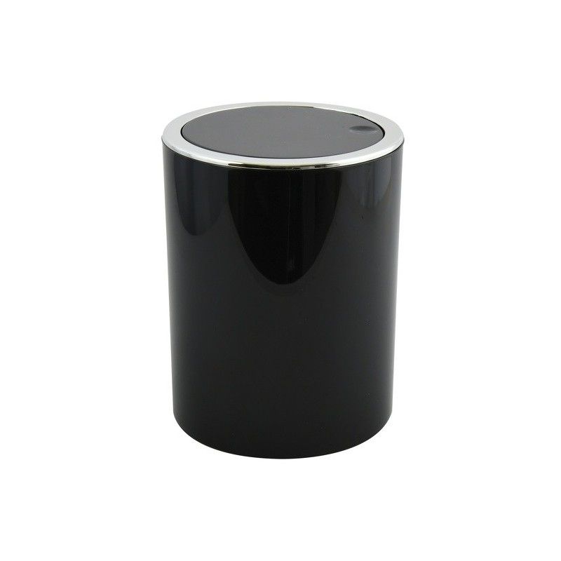 MSV Vuilnisbak 6 l Rond Polypropyleen (PP) Zwart