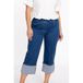YOEK jeans coupe droite denim bleu moyen