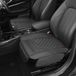 Luxe housse de siège de voiture - Noir, Protecteur, Antidérapant - 2 Pièces