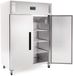 Polar 2 deurs vriezer RVS 1200 ltr