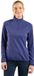 Odlo Zeroweight Warm Sweatshirt Met Halve Rits Blauw L Vrouw