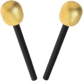 Atosa Microfoon speelgoed - 2x - kunststof - 25 cm - optreden - zingen
