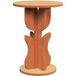 Brun Cire Table Basse Table De Salon Table De Café Bois Massif En Pin 39,5 X 39,5 X 53,5 Cm