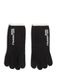KARL LAGERFELD JEANS Vingerhandschoenen zwart / wit