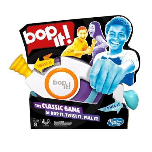 Hasbro Gaming Bop It! - Bop it, Twist it, Pull it! - E6393