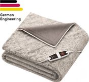 Beurer Elektrische Deken XXL - Warmtedeken - 2 persoons 200x150cm - Nordic Taupe