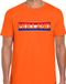 Bellatio Decorations Oranje Holland supporter t-shirt