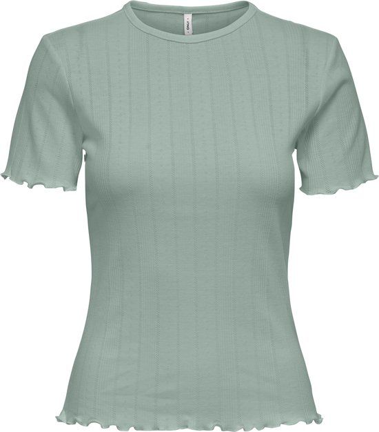 ONLY T-shirt Onltenna O-neck S/s Top Jrs Noos 15367557 Jadeite Dames Maat - M