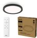 Philips LED Philips All-In-One Plafondlamp - Rond - Zwart - 30 cm - Afstandsbediening - LED - Warm- tot Koelwit licht