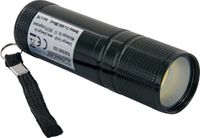 SCHWAIGER WTLED200S 533 LED zaklamp mini COB 90 Lumen aluminium behuizing IPX4 spatwaterdicht batterij incl. batterijen compacte outdoor & alledaagse lamp