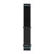 Garmin - Approach J1 Quick Release horlogeband 20 mm - ComfortFit nylon, noir/azur