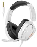 NUBWO HG04L Gaming-headset voor PS5/PS4, Xbox Series X|S/Xbox One, Switch, 250 g, lichte, heldere unidirectionele microfoon, zachte geheugenoorbeschermers, 3,5 mm aansluiting voor gaming en werk