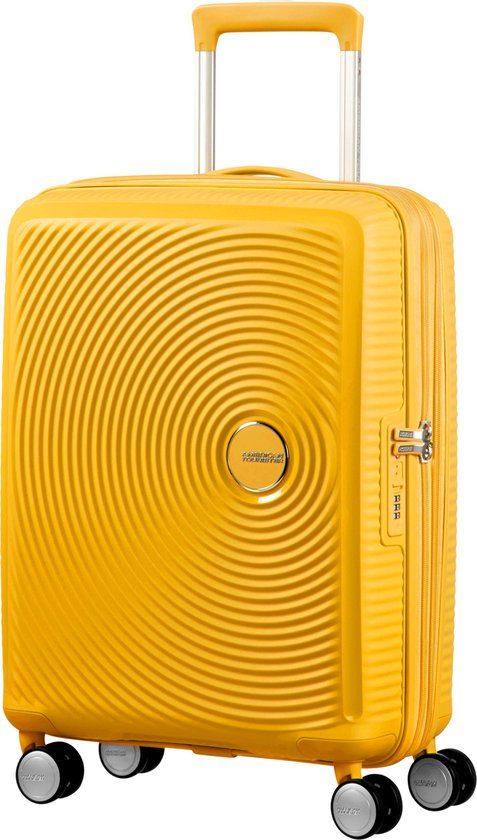 American Tourister Soundbox Spinner 55/20 TSA Handbagage - Golden Yellow - 41L