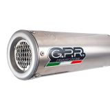 GPR Exhaust Systems Silencieux Homologué M3 Honda Nc 750 X-s Dct 21-23 Ref:e5.h.266.m3.inox Acier inoxydable Slip On