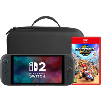 Nintendo Switch 2 + Mario Kart World + BlueBuilt Travel Case