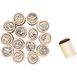 Creativ Company Stempels Emoji gezichten 20 mm 15 stuks