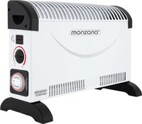 deuba Monzana Convector Verwarming 2000W 24-uur Timer 3 Verwarmingsniveaus Thermostaat