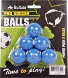 Buffalo Pro tafelvoetbal balletjes set/6pcs blue
