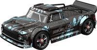 MJX Hyper GO Zwart Brushless 1:14 RC auto Elektro Rallywagen 4WD RTR 2,4 GHz Incl. accu en laadkabel, Met lichteffect