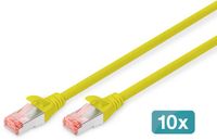 Digitus DK-1644-050-Y-10 - Netwerkkabel - 5 m - Geel