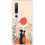 Xiaomi Siliconen hoesje compatibel met Xiaomi Mi 10, Xiaomi Mi 10 Pro Adem van tederheid