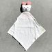 Cyriel party company Doudou - Bébé - Ours - Blanc - 30cm - avec 1 sucette BIBS